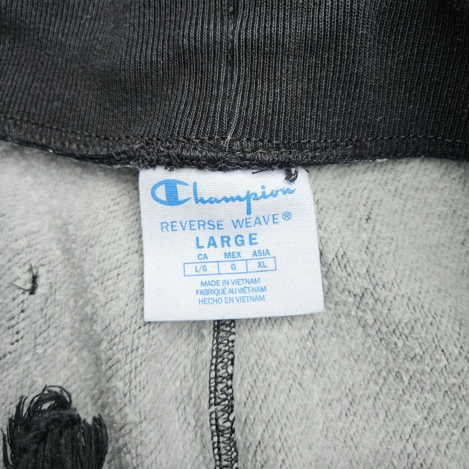 Pantalones Cortos De Colección Y2K Champion Tejido Inverso Para Hombre Grandes Tiro Alto Teñido con Corbata Foto 2 de 4