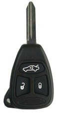 3 Button Key Fob Shell Replacement Repair fits Chrysler Dodge Jeep Cherokee
