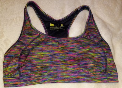 EXERSION Muti Color Sports Bra Size M
