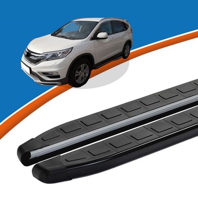 Trittbretter passend für Schweller Honda CR-V ab Baujahr 01/2012 DOLU Schwarz mI