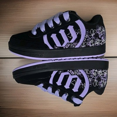 Women's World Industries Sphere Skate Shoes  - Black/Purple