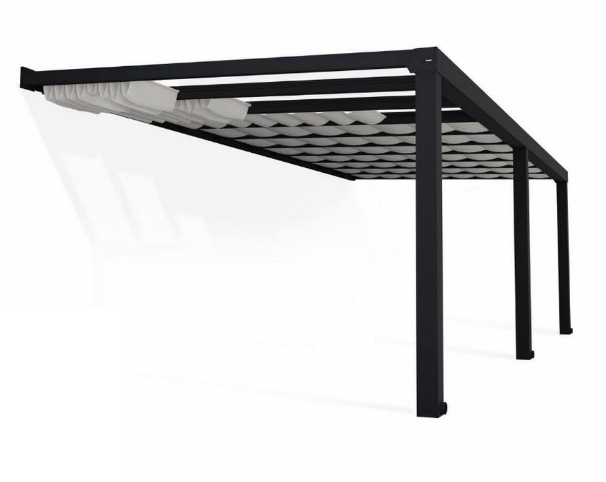 Stores de toit anti-UV blanc Palram 3,4x7,4m pour réduire la chaleur