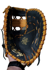 RAWLINGS PRO PREFERRED FIRST BASE BLACK HEART OF THE HIDE GOLD GLOVE PRO-FBLP