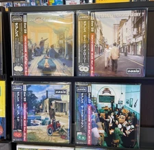 Oasis Color Vinyl Set of 4 Definitely Maybe Morning Glory Be Here Now Masterplan