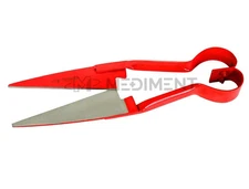 Hand Sheep Shears 12" Red Lightweight Topiary Livestock CE MARK Quality Steel