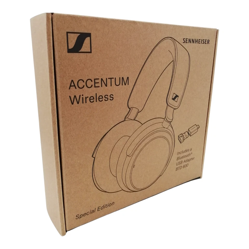 Sennheiser Headphones ACCENTUM Wireless Bluetooth USB-A/USB-C Dongle 50H Battery - Image 2 of 4