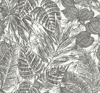 Yk72115_Scott Living3 Trailing, Botanisch Creme Senf Fine Decor Tapete