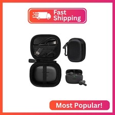 CaseSack Case for JBL Vibe Beam True Wireless Noise Cancelling Earbuds Black