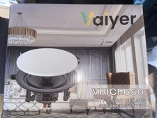 Vaiyer VRICF650 6.5" 200 Watt 2-Way Ceiling Speaker System