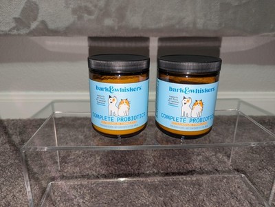 Bark & Whiskers Complete Probiotics Dogs Cats Dr Mercola Exp 11/26 Digestion