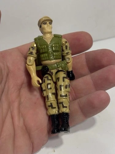 Vintage Clean Hasbro 1988 3.75" Gi Joe Figure W/ Backpack Who Is It ?