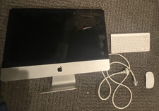 Apple White iMac (cable, mouse and keyboard) A1311 21.5inch (Mid-2010).