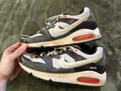 Nike Air Max Command Sneakers Womens 10 Black Red White Shoes Retro 2012