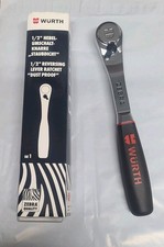 Wurth Tools Zerba 12 Drive Ratchet 72 Fine Tooth Sealed Dust Proof