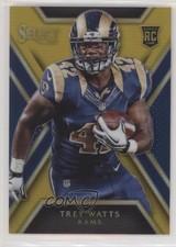 2014 Panini Select Rookies Gold Prizm 4/10 Trey Watts #185 1f1