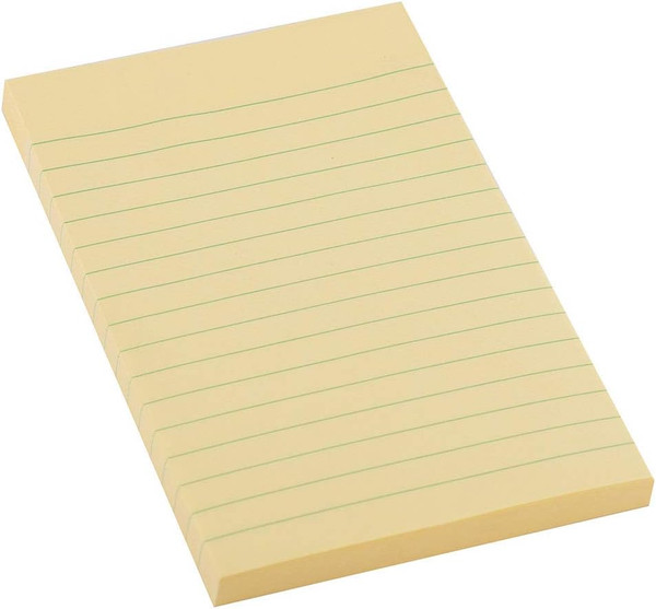 Haftnotizen Linierte Sticky Notes Klebezettel Und Haftnotizzettel Selbstklebende-image