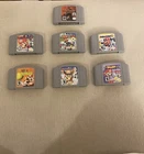 Nintendo 64 N64 7 game bundle Lot FAST SHIPPING Mario Party 1 2 3, Mario Kart 64