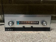 Leak Trough line stereo FM tuner vintage hifi valve tube radio