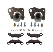 Front Right Left Brake Caliper Brake Pads Polaris 500 Sportsman Touring 2008-13