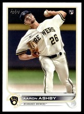 2022 Topps Aaron Ashby Rookie Milwaukee Brewers #78