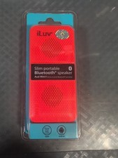 ILuv Slim Portable Bluetooth Speaker Orange AUDMINIPN New  60