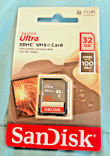 SanDisk Ultra  SDHC  UHS-I card 32GB