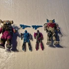 Vintage Transformers G1 Pretenders Skullgrin &  Bombburst  1988 Hasbro figures