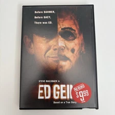 Ed Gein (DVD, 2001) Steve Railsback Carrie Snodgress Carol Mansell OOP