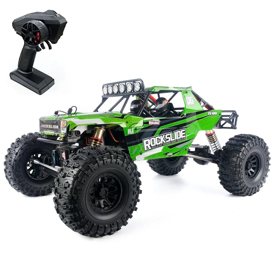 1/6 YIKONG RC Crawler AWD RC Off Road Vehicle Brushless Motor 80A ESC Metal Gear - Image 1 of 4