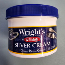 Wright's Silver Cleaner and Polish Cream 8 Ounce