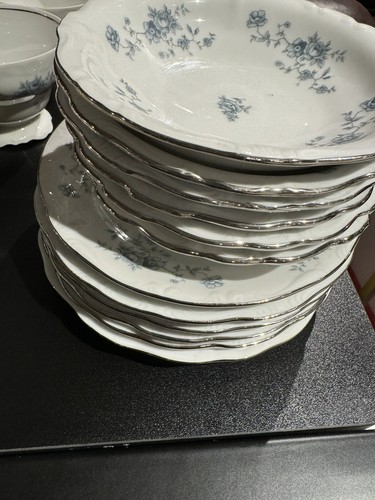 Johann Haviland Blue Garland Bavarian Set Of 6 39 Piece China Set - Picture 5 of 5