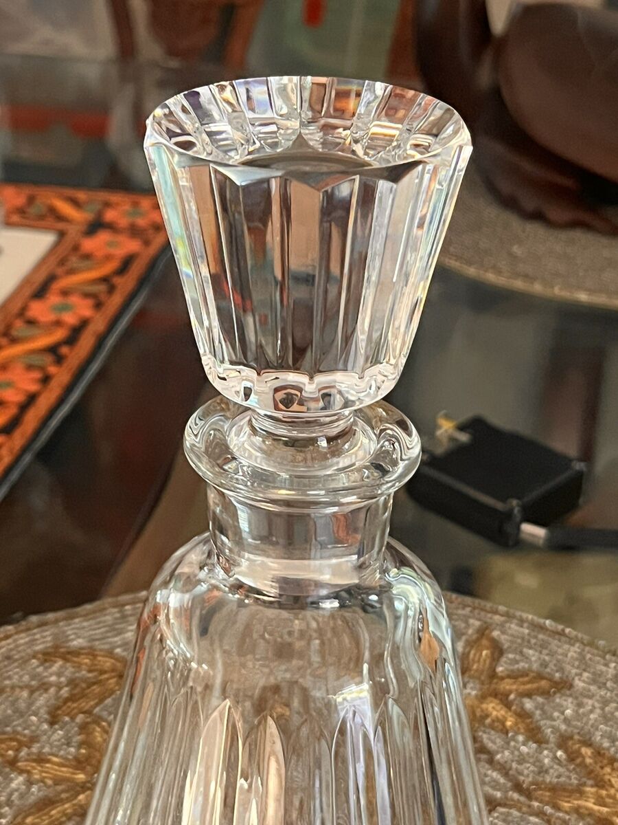 Baccarat France Crystal Decanter Made For Camus Cognac 1853 Baccarat France Crystal Decanter Made For Camus Cognac 1853