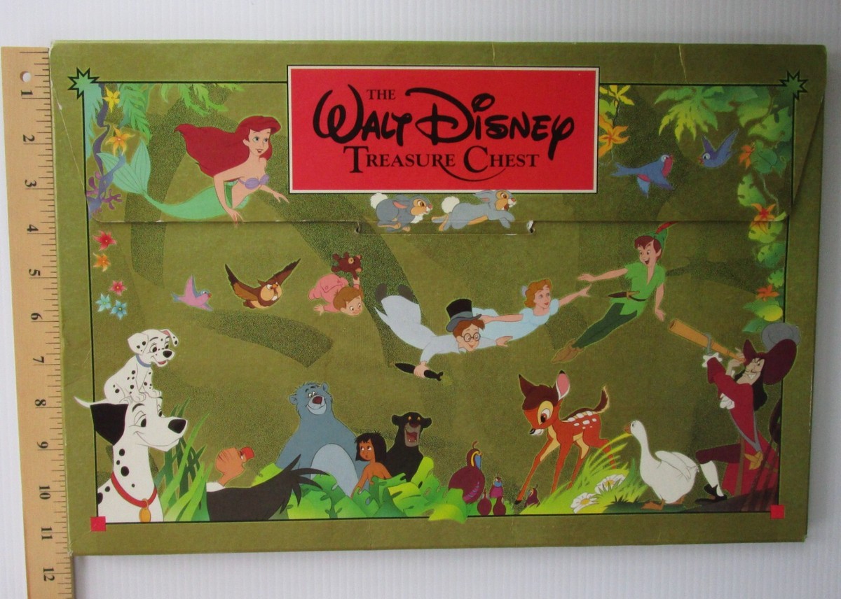 Disney Treasure Chest Oversized 5 Book Set Little Mermaid Peter