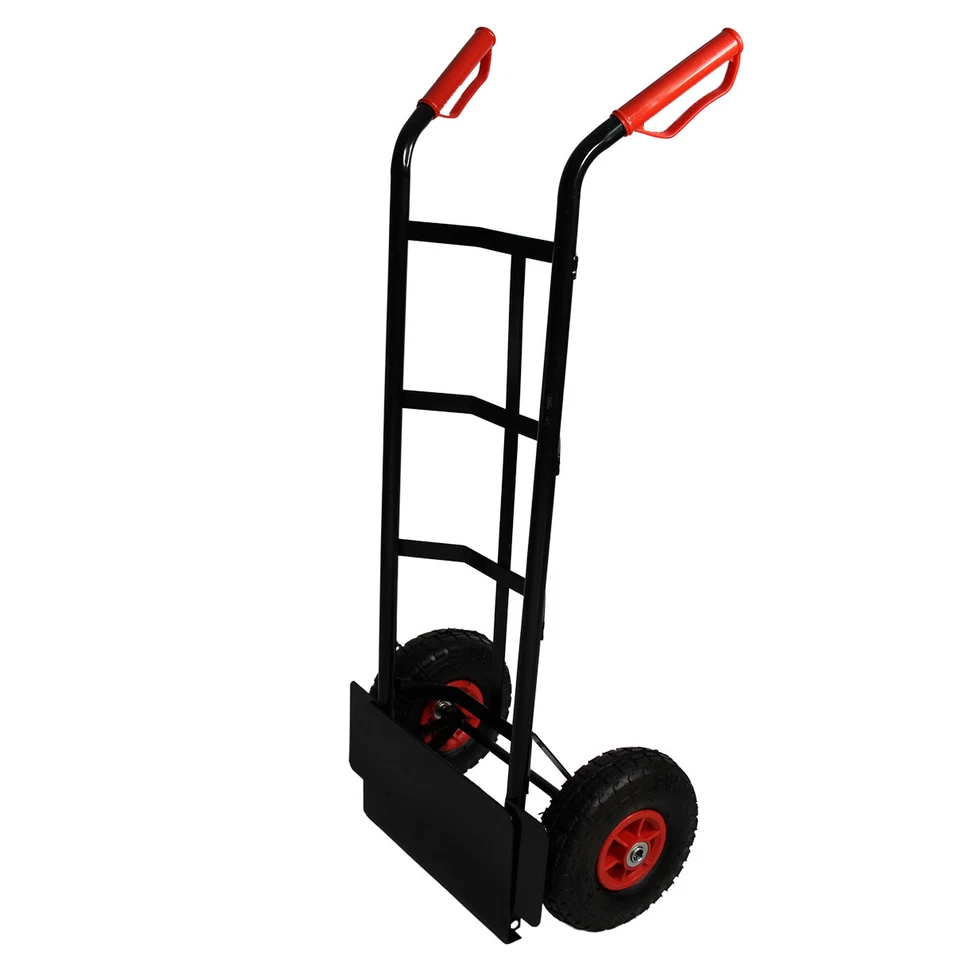 Sackkarre klappbar Transportkarre Stapelkarre Karre Transport 200 kg Schwarz - Bild 4 von 4