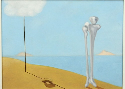 Kwanpracha Sornprasit (Thailand) Surrealist Painting “A Couple” - Picture 2 of 5