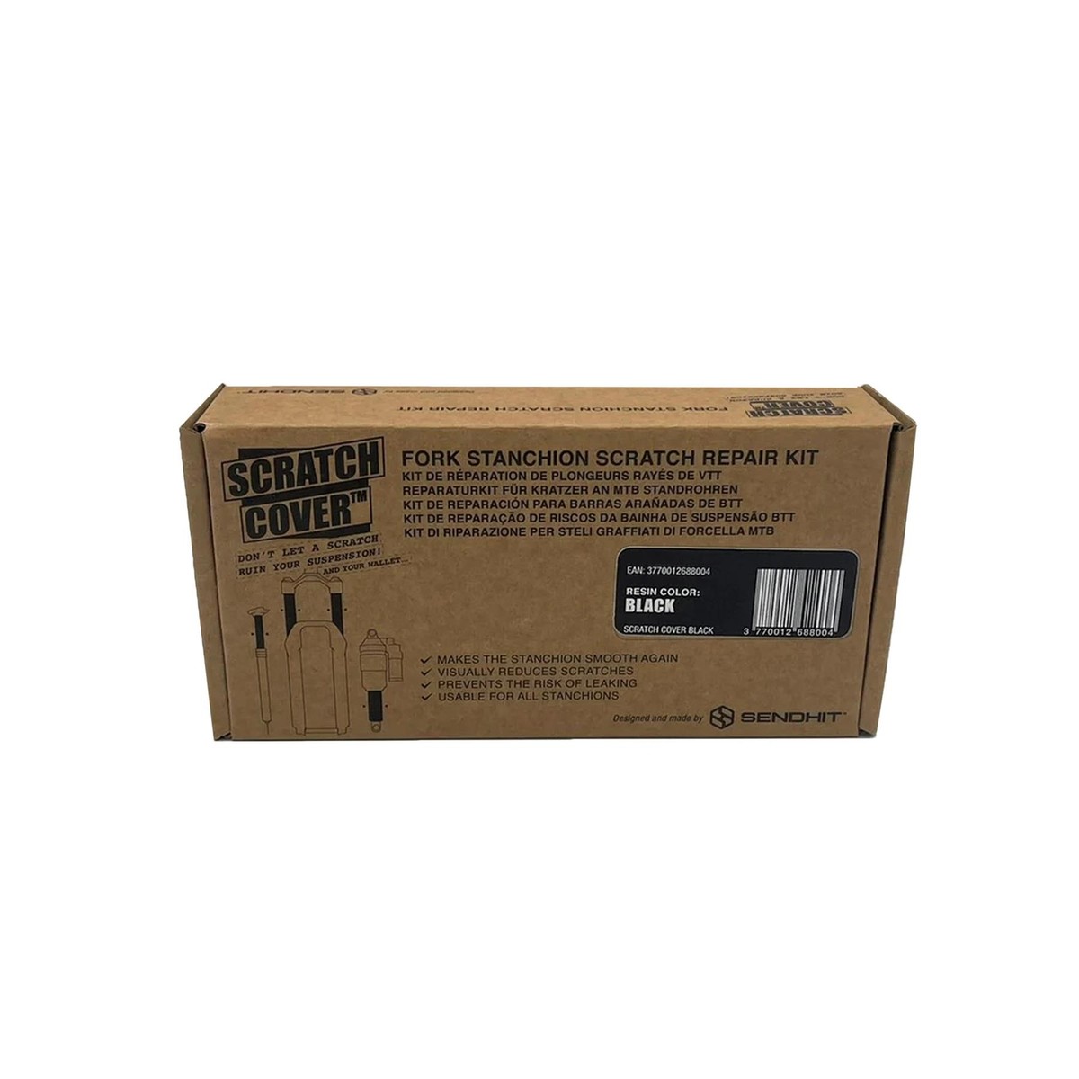 SendHit Fork Stanchion Scratch Cover Repair Kit For MTB Cycle