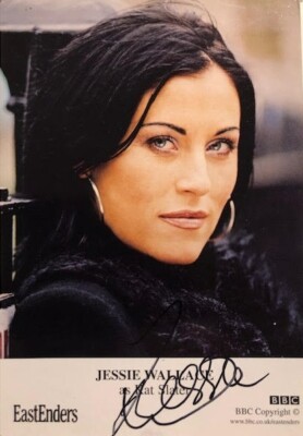 JESSIE WALLACE signiertes Foto - Schauspielerin Kat Slater EASTENDERS 6''x4'' Nachdruck