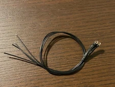 2 New Wired LED Light Bulbs 8v Lamps for Pioneer SX Receivers 4mm Long Wires