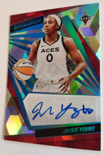 2022 Revolution WNBA Jackie Young AUTO CUBIC /50