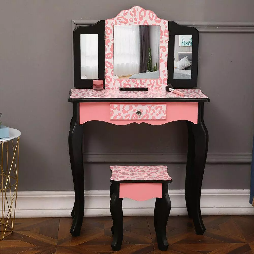 Childrens makeup vanity clearance set