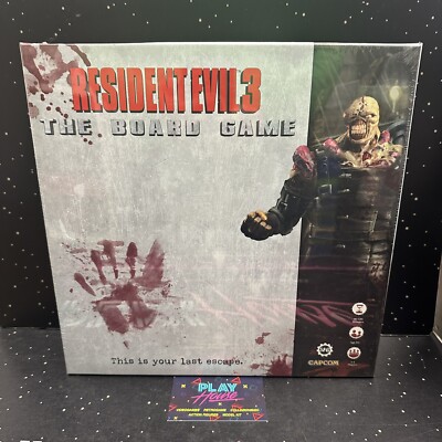 RESIDENT EVIL 3 THE BOARD GAME BASE SET NEU ENGLISCH CAPCOM STEAMFORGED