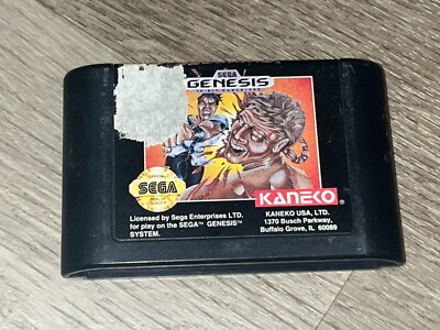 Deadly Moves * Sega Genesis Cleaned & Tested Authentic
