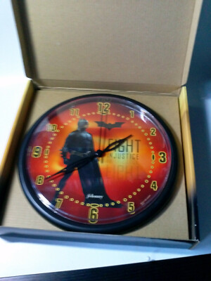 Batman Begins Wanduhr mit Batterielaufwerk 25 cm OVP von 2005