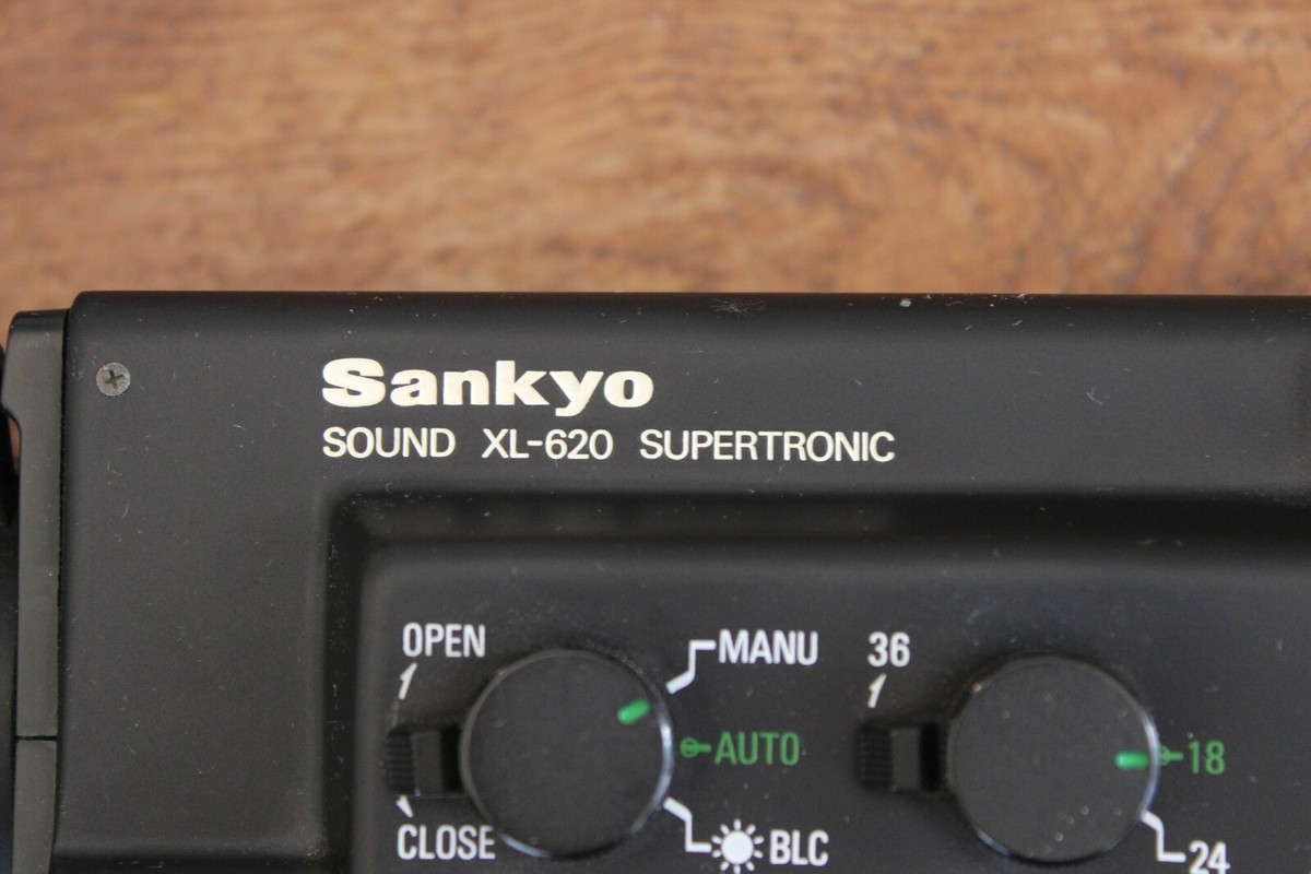 Vintage Sankyo Sound XL-620 Supertronic 8mm Movie Camera | eBay