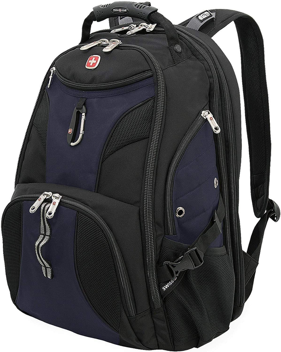 TSA-Approved 1900 Scansmart 17" Laptop Backpack - Blue/Black, 19-Inch | eBay
