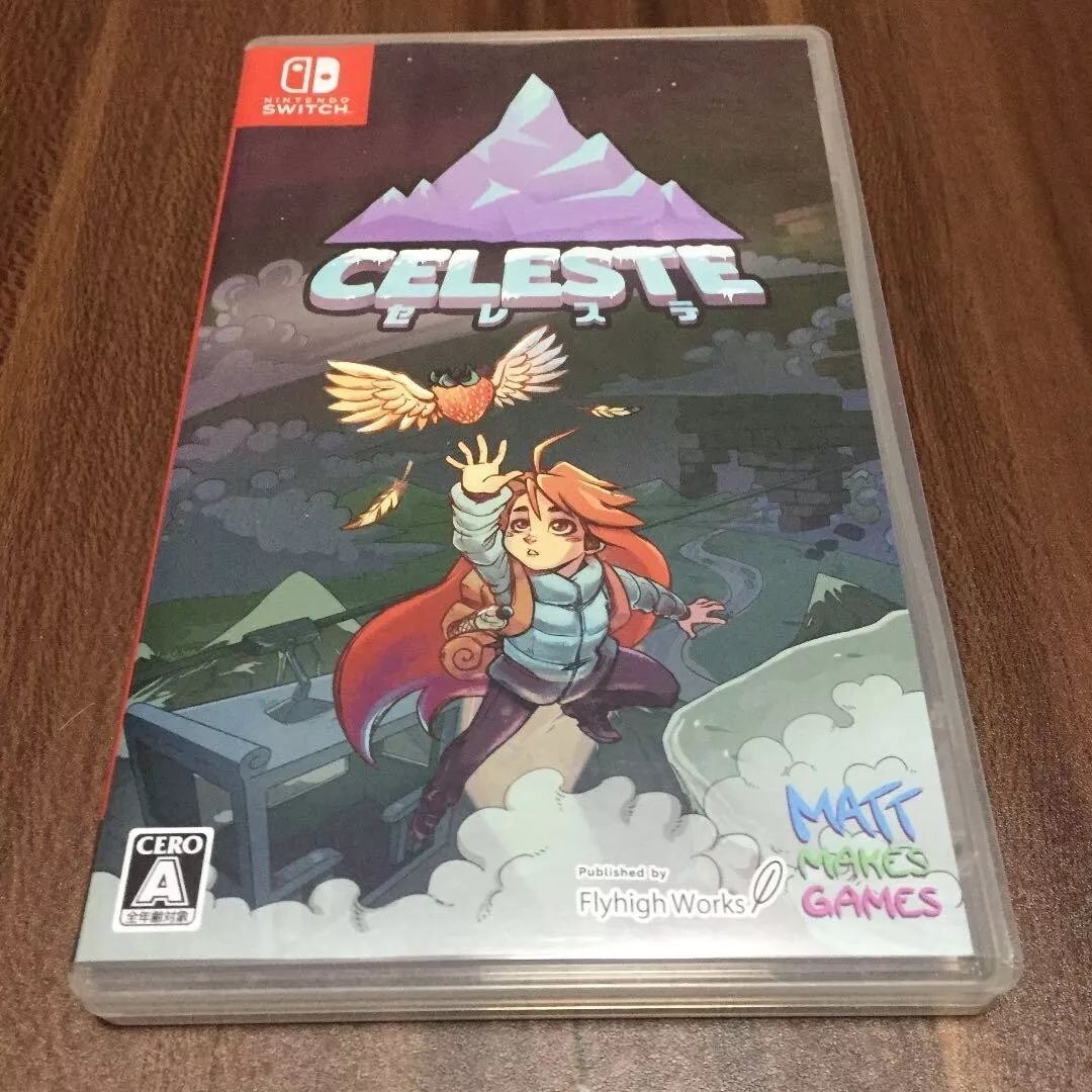 Celeste Nintendo Switch Limited Rare Multi Language Tested & Fully