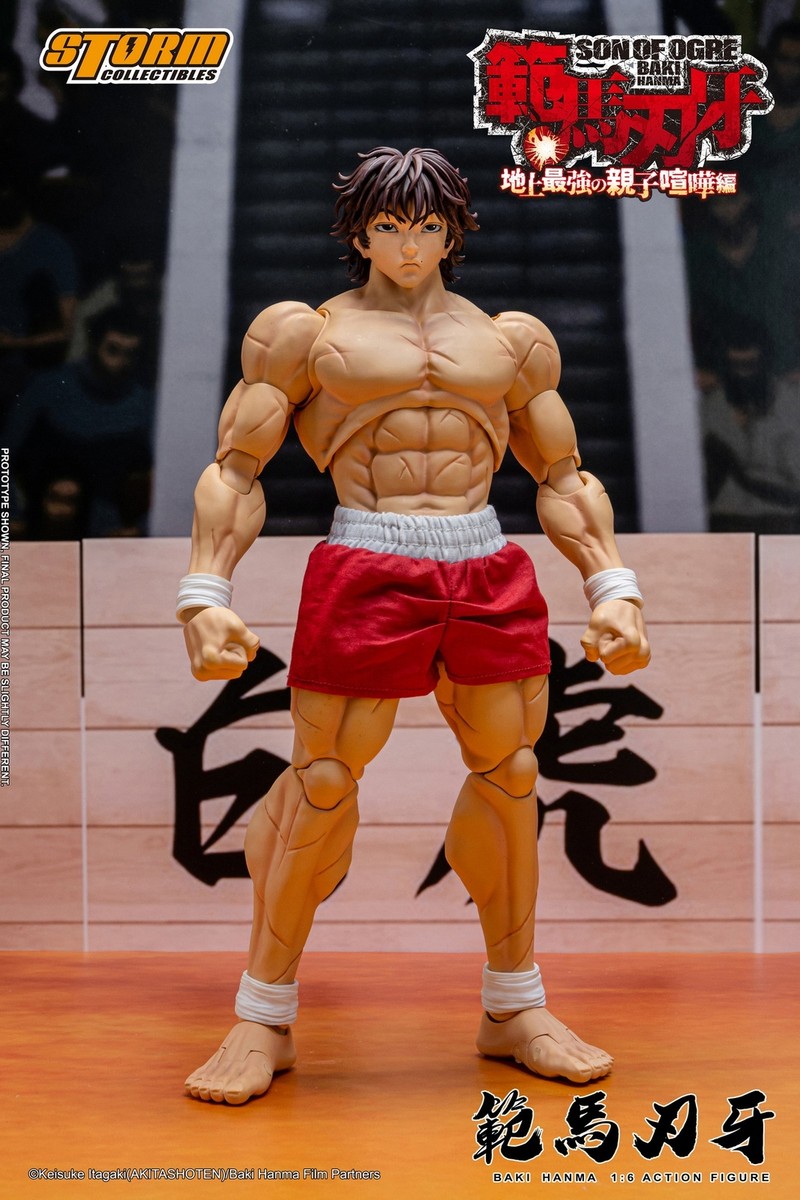 Ready! New Storm Toys KIBK07 1/6 BAKI HANMA Collectible Male