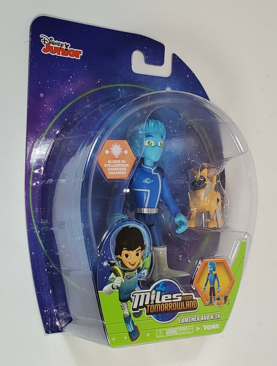LUMINEX AND K-IX ACTION FIGURE SET MILES FROM TOMORROWLAND DISNEY