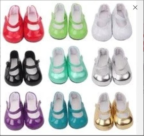 Mary Jane Shoes Available in 9 Colors!, Designed for 18 inch American Girl Dolls