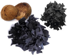 Ceylon New COCONUT SHELL CHARCOAL 50g Pure Activated 100 Organic Chips Natural.